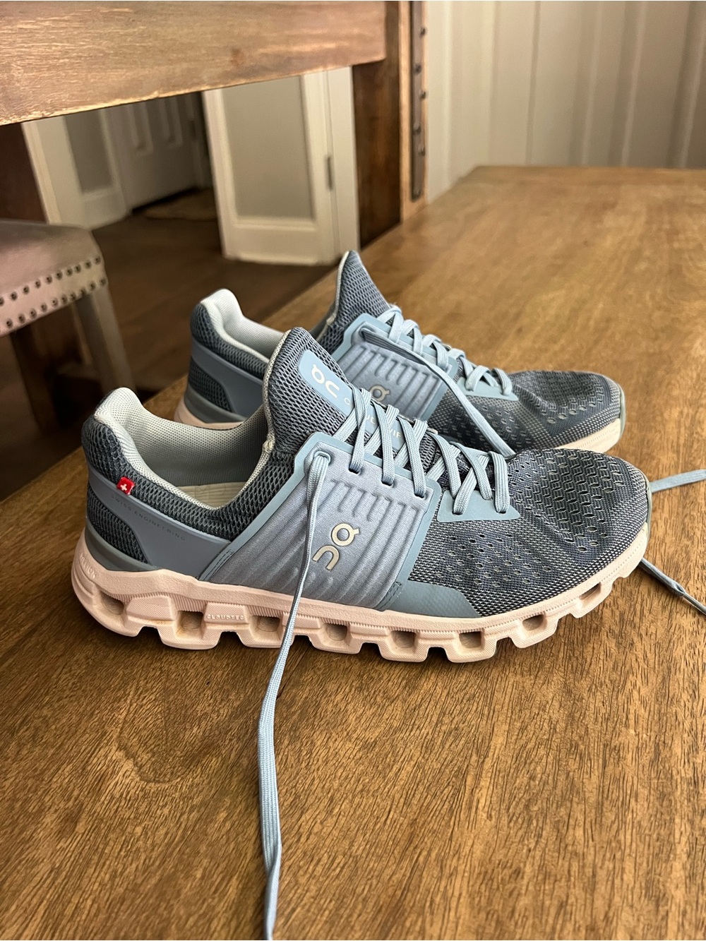 On Running Cloudswift Light Blue Women’s Running Sneakers